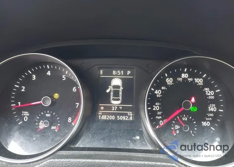 2018 Volkswagen Passat 2.0T Se из США, поврежденный, VIN 1VWBA7A32JC038351